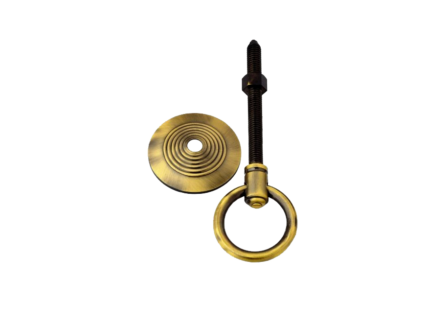 Brass Jhula Bottom Kada Plain
