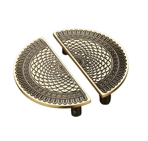 Brass Round Pull Handle 12