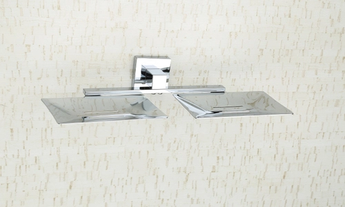 Double Soap Dish Sheet Square Series (SQ - 04)