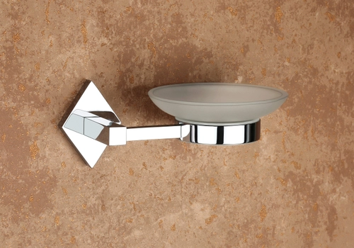 Glass Soap Dish Triangle Series (TR - 05)